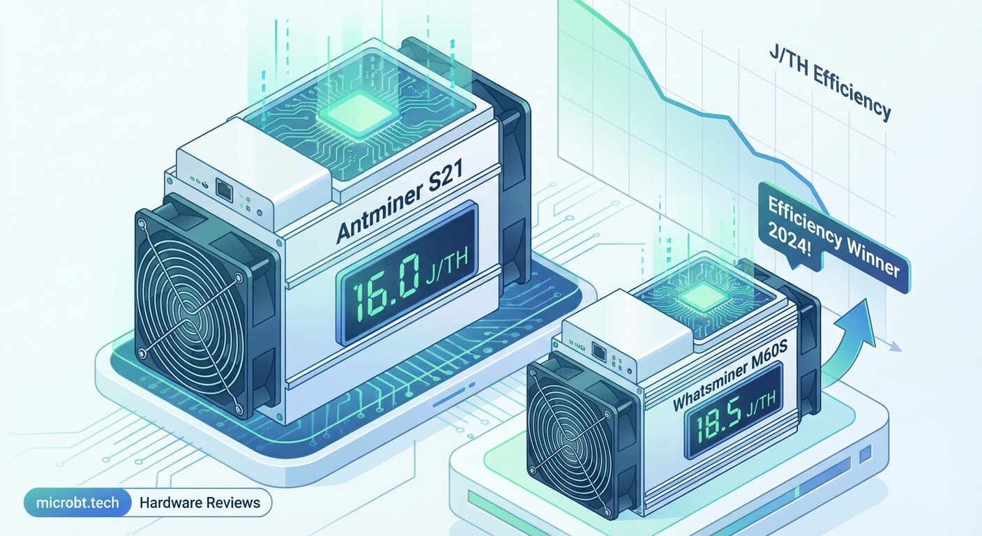 Which ASIC Miner Delivers the Best J/TH Efficiency in 2024? - Illustration 1