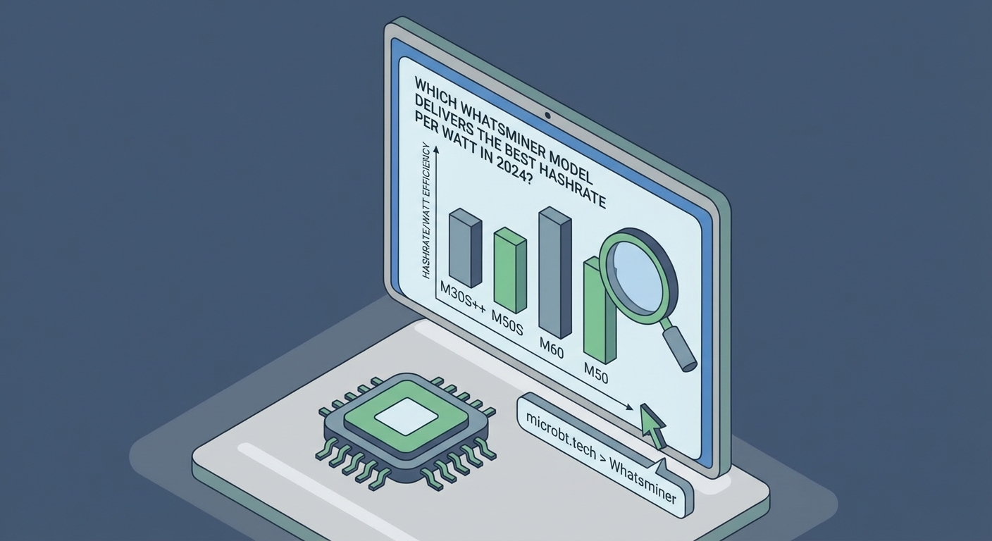 Which Whatsminer Model Delivers the Best Hashrate Per Watt in 2026? - Illustration 1
