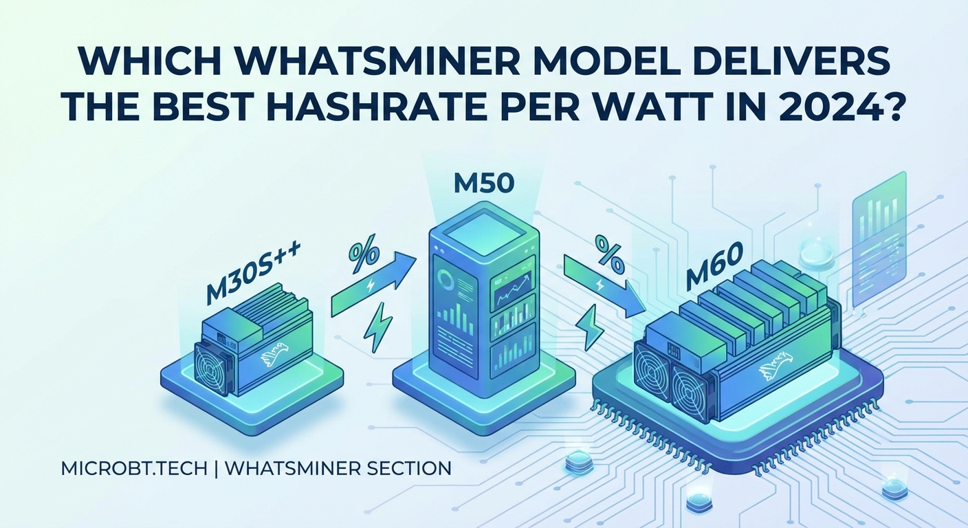 Which Whatsminer Model Delivers the Best Hashrate Per Watt in 2026? - Illustration 2