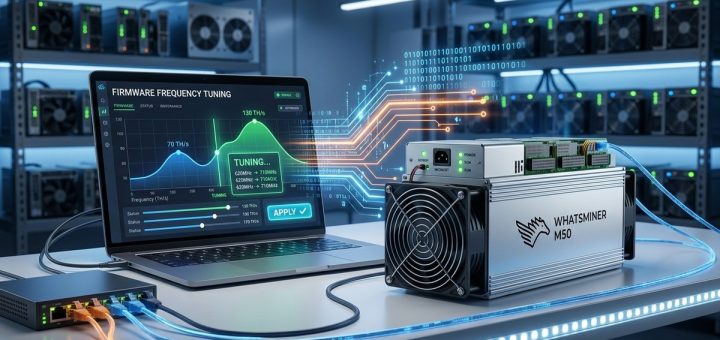 Optimizing Whatsminer M50 Series Performance Through Firmware Frequency Tuning