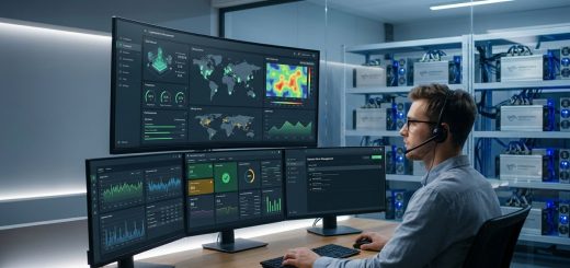 Remote Monitoring and Management Setup for Distributed Mining Hardware