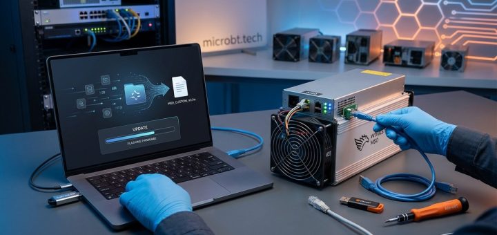 Step-by-Step Guide to Flashing Custom Firmware on Your Whatsminer M50 Series