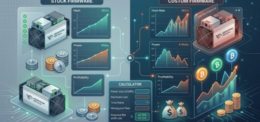 Stock vs Custom Firmware Profitability Calculator for Whatsminer Models