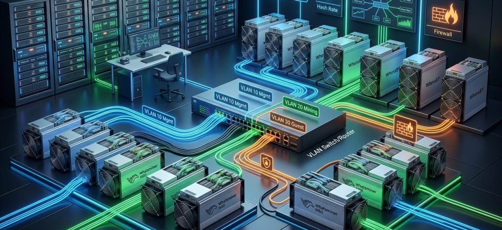 How to Isolate Your Mining Farm Network with VLANs for Enhanced Security and Performance
