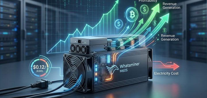 Why the Whatsminer M60S Stays Profitable Even at $0.12/kWh