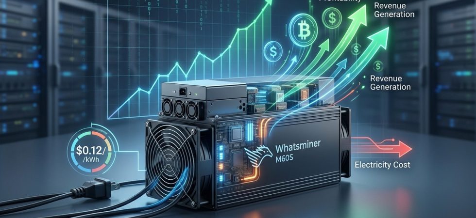 Why the Whatsminer M60S Stays Profitable Even at $0.12/kWh