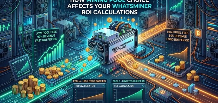 How Mining Pool Choice Affects Your Whatsminer ROI Calculations