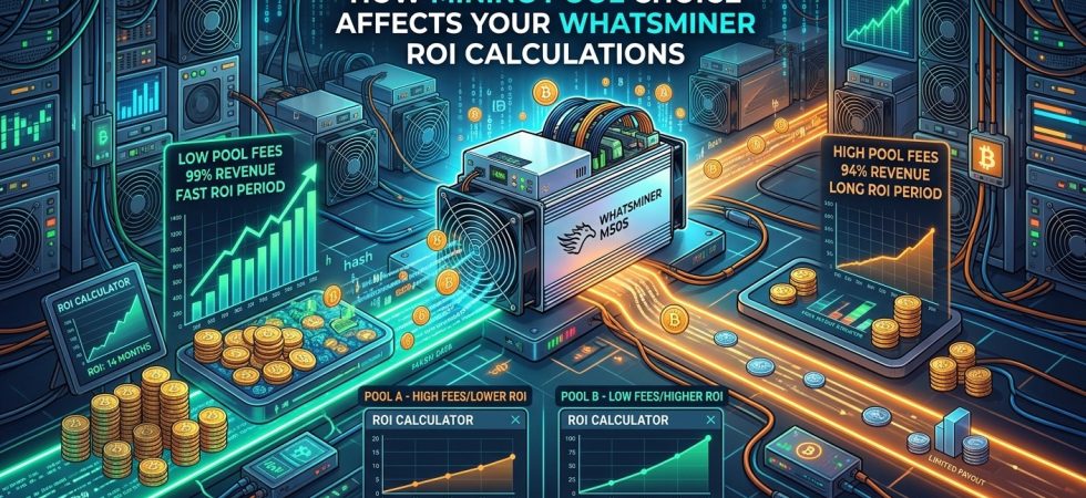 How Mining Pool Choice Affects Your Whatsminer ROI Calculations