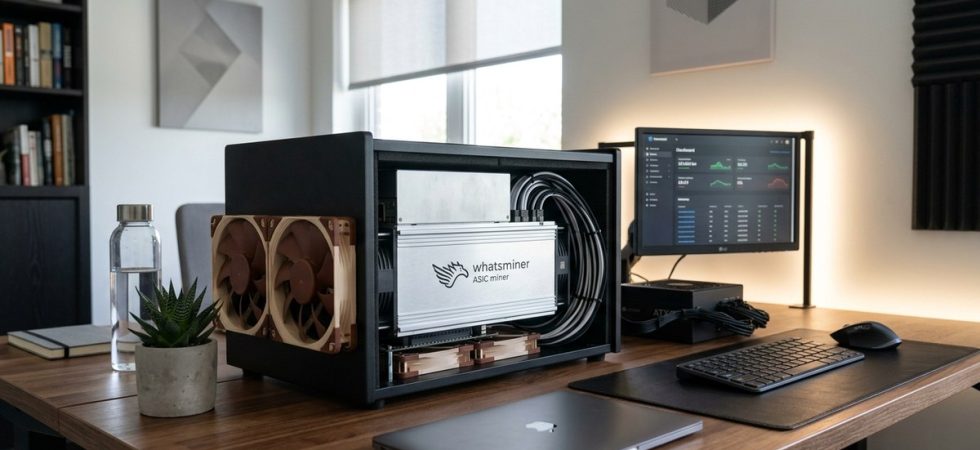 How to Build a Silent Whatsminer Mining Rig for Your Home Office