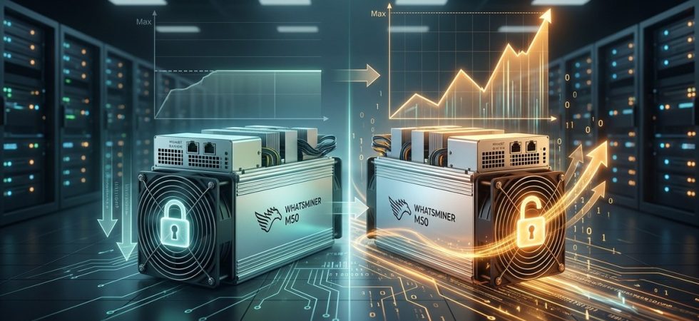 Why Your Whatsminer M50 Might Be Underclocked from the Factory and How to Fix It in Firmware